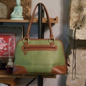 Gianni Bernini green purse